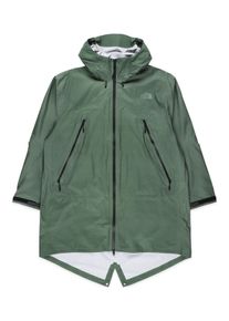 The North Face Packable Light Rain Parka Jacket duck green men M