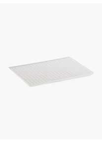 Yamazaki Tapete de drenagem Tower Branco Material sintético L 43 x Alt 2 cm