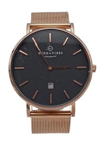 Wind & Vibes Analog Watch Women, One Size, gold-colored