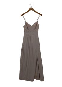 NLY Eve Evening Dress Women, Size 34, light grey