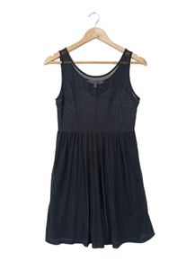 Clockhouse Summer Dress Women, Size 38, black, polyester
