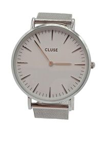 Cluse Watch With Metal Strap Women, One Size, silver-colored
