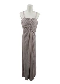 H&M H&M Evening Dress Women, Size 44, light grey, polyester