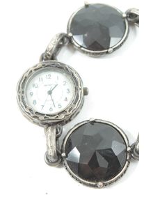 Infinity woman Watch With Metal Strap Women, One Size, silver-colored