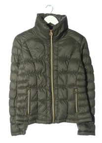 Michael Kors Down Jacket Women, Size 32, dark green, nylon