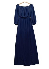 Asos Evening Dress Women, Size 36, blue, polyester