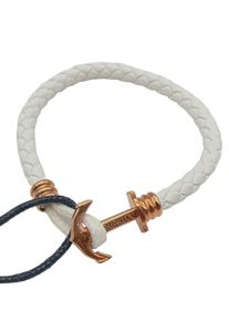 Paul Hewitt Leather Bracelet Women, One Size, white