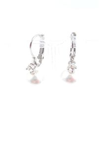 ORSAY Pearl Earring Women, One Size, silver-colored