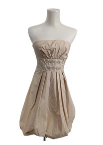 Vera Mont Evening Dress Women, Size 32, cream, polyester