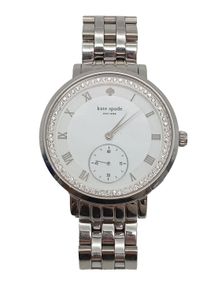 Kate Spade Analog Watch Women, One Size, silver-colored