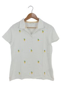 Brooks Brothers Polo Shirt Women, Size 38, white, cotton