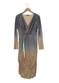 Sheilay Evening Dress Women, Size 40, light grey