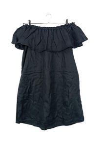 Zara Woman Summer Dress Women, Size 34, black, lyocell