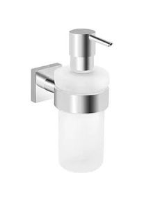 Evenes Seifenspender Elean mit Wandhalter, Messing verchromt, Glas satiniert - 93 136 18