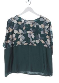 Mango Basics Blusa taglie forti Donna, Taglia 38, verde
