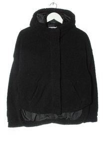 Urban Classics Giacca con cappuccio Donna, Taglia 36, nero, Poliestere