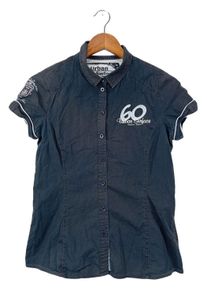 Urban Surface Camicia a maniche corte Donna, Taglia 38, nero