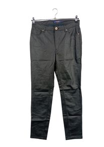 TRUSSARDI JEANS Pantaloni in ecopelle Donna, Taglia 42, nero, Viscosa