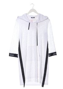 Liu Jeans Abito in pizzo Donna, Taglia 38, bianco