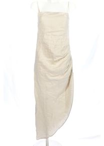 NA-KD Vestito vokuhila Donna, Taglia 38, bianco sporco