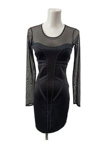 Pepe Jeans London Abito longuette Donna, Taglia 34, nero