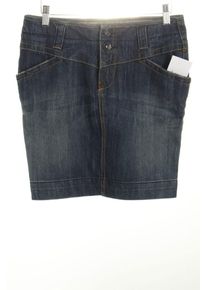Amisu Gonna di jeans Donna, Taglia 34, blu scuro