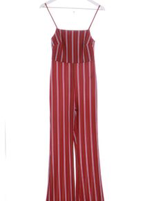 Urban Outfitters Langer Jumpsuit Donna, Taglia 34, rosso