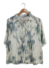 H&M H&M Blusa taglie forti Donna, Taglia 36, bianco sporco, Poliestere