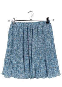 MNG Gonna a campana Donna, Taglia 36, blu, Poliestere