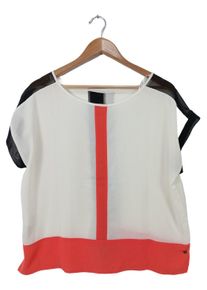 Miss Captain Blusa taglie forti Donna, Taglia 40, rosso