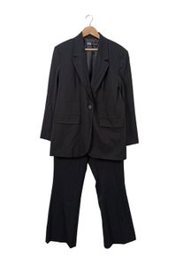 Zara Tailleur pantalone Donna, Taglia 42, nero