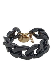 by Jolima Braccialetto sottile Donna, One Size, nero