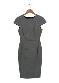 Zara Basic Abito longuette Donna, Taglia 36, grigio chiaro