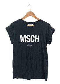 MSCH Copenhagen Maglietta sport Donna, Taglia 36, nero, Cotone