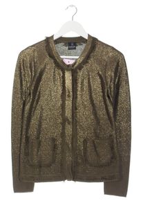 Madeleine Mode Madeleine Cardigan in maglia Donna, Taglia 34, oro