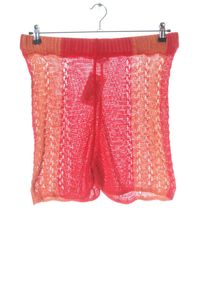 Zara Pantaloncini da spiaggia Donna, Taglia 40, rosso