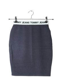 Tommy Jeans Gonna a tubino Donna, Taglia 34, blu