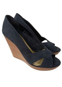 H&M H&M Sandalo a zeppa Donna, Taglia 36, nero