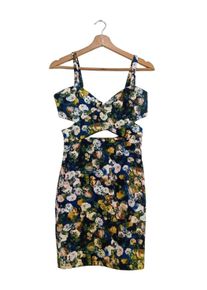 Fashion Union Abito estivo Donna, Taglia 36, blu, Poliestere
