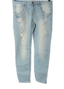 Urban Surface Pantalone boyfriend Donna, Taglia 36, blu
