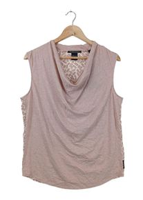 Maison Scotch Maglia con scollo a cappuccio Donna, Taglia 40, rosa
