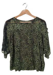 SET Blusa taglie forti Donna, Taglia 36, cachi, Viscosa