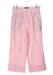 Orwell Pantalone a vita alta Donna, Taglia 36, rosa
