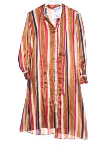 Intrend Abito blusa Donna, Taglia 34, marrone