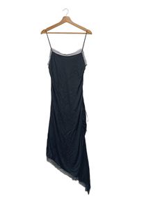 Scrupoli Vestito vokuhila Donna, Taglia 44, blu