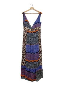 Rinascimento Summer Dress Women, Size 38, blue