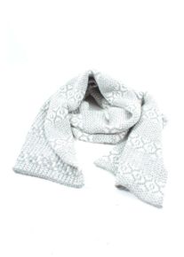Barts Sciarpa lavorata a maglia Donna, One Size, grigio chiaro