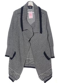 Dear Cashmere Cardigan a maglia grossa Donna, Taglia 38, nero