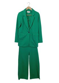 Freequent Tailleur pantalone Donna, Taglia 34, verde