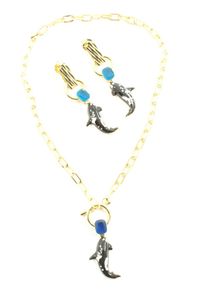 oceanus Set di gioielli Donna, One Size, oro